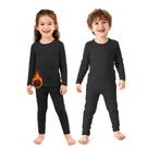 Conjunto de roupas íntimas térmicas Zando Kids de 2 a 5 anos, forrado de lã, pacote com 2 unidades Conjunto de roupas íntimas térmicas Zando Kids de 2 a 5 anos, forrado de lã, pacote com 2 unidades