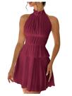 Conjunto de roupas MakeMechic feminino com gravata sem encosto e saia Conjunto de roupas MakeMechic feminino com gravata sem encosto e saia