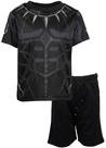 Conjunto de roupas Marvel Avengers Black Panther Big Boys 8 Anos