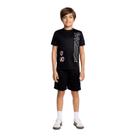 Conjunto de roupas Messi Boys Lifestyle de manga curta, 2 peças