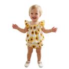 Conjunto de roupas Mialoley Baby Girl Strawberry Dress 6-12 meses