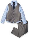 Conjunto de roupas Nautica Boys Vest Dress Shirt Bow Tie Pants 5Y Conjunto de roupas Nautica Boys Vest Dress Shirt Bow Tie Pants 5Y