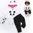 Conjunto de Roupas Panda para Bonecas Reborn (45-48cm)