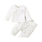 Conjunto De Roupas Para Bebê Menino Ou Menina Recém-Nascido Primavera Outono 3 Peças Camiseta De Conjunto De Roupas Para Bebê Menino Ou Menina Recém-Nascido Primavera Outono 3 Peças Camiseta De