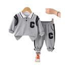 Conjunto De Roupas Para Bebês Meninas E Meninos Primavera Outono 2 Peças Fantasia Infantil Trajes Conjunto De Roupas Para Bebês Meninas E Meninos Primavera Outono 2 Peças Fantasia Infantil Trajes