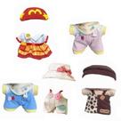 Conjunto de roupas para boneca de 17 cm Sapathel, pacote com 5 roupas e roupas Conjunto de roupas para boneca de 17 cm Sapathel, pacote com 5 roupas e roupas
