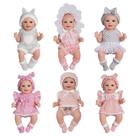 Conjunto de roupas para bonecas BABESIDE para bonecas de 20-30 cm x6