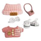 Conjunto de roupas para bonecas de 15 cm e 17 cm, roupa de crochê ZitoneBrix