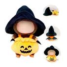Conjunto de roupas para bonecas, fantasia de Halloween, roupa de abóbora, 17 cm