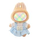 Conjunto de roupas para bonecas Labubu TOU-BEGUIN Skirt Bowknot Outfit
