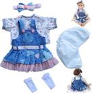 Conjunto de Roupas para Bonecas Reborn (43-56cm) - Inclui Acessórios