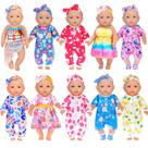 Conjunto de roupas para bonecas recém-nascidas de 40 a 43 cm - 10 conjuntos - ebuddy