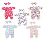 Conjunto de roupas para bonecas Sweet Dolly para bonecas Reborn Baby Dolls de 50-55 cm