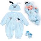 Conjunto de roupas para Reborn Baby Doll Pedolltree 43-50 cm com acessos.