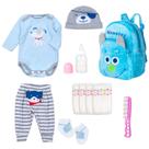 Conjunto de roupas para Reborn Baby Doll Pedolltree 43-56 cm com acessos.