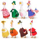 Conjunto de roupas Porch Goose FuWeave 8 Holiday para ganso de 58 cm Conjunto de roupas Porch Goose FuWeave 8 Holiday para ganso de 58 cm