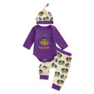 Conjunto de roupas RSRZRCJ Infant Baby Boy Mardi Gras 3-6 meses