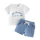 Conjunto de roupas RSRZRCJ Little Brother Big Brother Summer Blue Conjunto de roupas RSRZRCJ Little Brother Big Brother Summer Blue