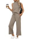 Conjunto de Roupas SAMPEEL para Mulheres - Modelo Dressy Lounge