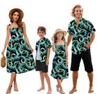 Conjunto de roupas SANGTREE Family combinando roupas havaianas
