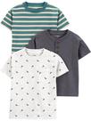 Conjunto de roupas Simple Joys by Carter's Baby Boys, pacote com 3 unidades 4T