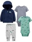 Conjunto de roupas Simple Joys by Carter's Boys, 4 peças, 24 meses Conjunto de roupas Simple Joys by Carter's Boys, 4 peças, 24 meses