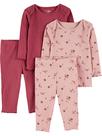 Conjunto de roupas Simple Joys da Carter's Baby Girls de 0 a 3 meses
