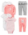 Conjunto de roupas Simple Joys da Carter's Baby Girls de 6 a 9 meses