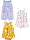 Conjunto de roupas Simple Joys da Carter's Baby Girls de 6 a 9 meses Conjunto de roupas Simple Joys da Carter's Baby Girls de 6 a 9 meses