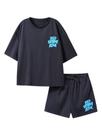 Conjunto de roupas SweatyRocks Girl's Summer Outfits Dark Grey 11Y Conjunto de roupas SweatyRocks Girl's Summer Outfits Dark Grey 11Y