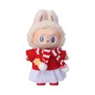 Conjunto De Roupas Temáticas De Natal Para Boneca Labubu De 15/17cm, Presente Único Para O Feriado Conjunto De Roupas Temáticas De Natal Para Boneca Labubu De 15/17cm, Presente Único Para O Feriado