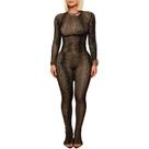 Conjunto de roupas YOUFE Snake Print Crop Top de manga comprida e calças Flare