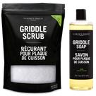 Conjunto de sabonete e esfoliação com sal para limpeza Griddle Caron & Doucet Conjunto de sabonete e esfoliação com sal para limpeza Griddle Caron & Doucet