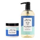 Conjunto de sabonete líquido para bebês e pomada para eczema Tubby Todd