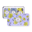 Conjunto de sabonetes La Chatelaine Lavender Trio 3x200g orgânico Conjunto de sabonetes La Chatelaine Lavender Trio 3x200g orgânico