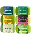 Conjunto de sabonetes O NATURALS Green Tea 6 unidades 100% natural com óleos essenciais