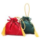 Conjunto de sacolas de presente de veludo com alça, bolsa de 20 borlas com cordão Conjunto de sacolas de presente de veludo com alça, bolsa de 20 borlas com cordão
