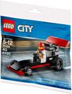 Conjunto de sacos plásticos LEGO City Mini Dragster 40 peças 30358