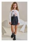 Conjunto de Saia com Blusa Longa Cats Infanti