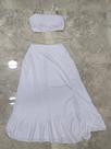 Conjunto de saia com corrente