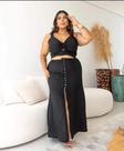 Conjunto de Saia Longa Plus Size