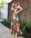 Conjunto de saia Plissada