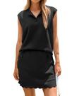 Conjunto de saias Glamaker 2026 Summer Beach Athletic Black para mulheres