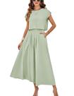 Conjunto de saias HangNifang Summer, 2 peças, roupas femininas