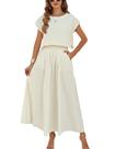 Conjunto de saias HangNifang Summer, 2 peças, roupas femininas