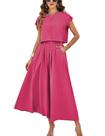 Conjunto de saias HangNifang Summer, 2 peças, roupas femininas