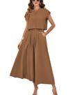 Conjunto de saias HangNifang Summer, 2 peças, roupas femininas