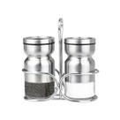 Conjunto de Saleiro e Pimenteiro Cuisinox em Aço Inoxidável 10 cm