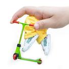 Conjunto de scooter Finger Mini Finger Scooter Alloy com acessórios