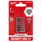 Conjunto de segurança hexagonal Milwaukee Accessory 48-32-4619